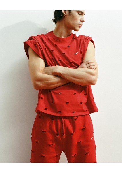 Swoosh Cut Jogging Pantolon Rahat Kesim ve Şık Tasarım