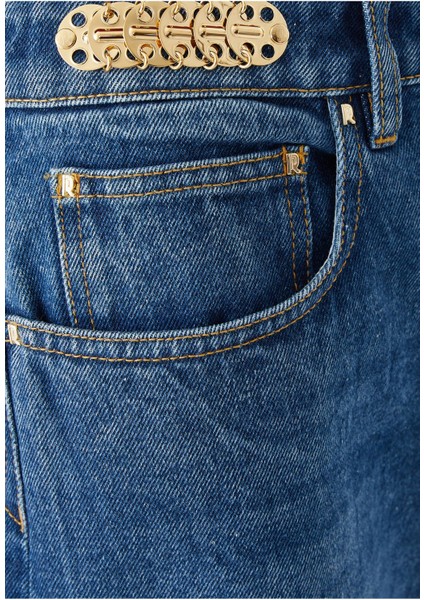 Düz Kesim Denim Pantolon fırsatları