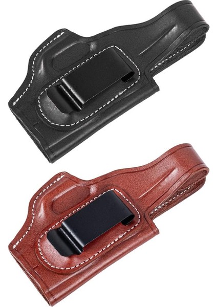 Belt Maşalı Tabanca Kılıfı - Deri - Sarsılmaz Sar-9 Sc Siyah