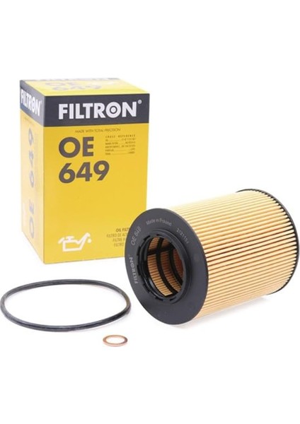 Bmw 5 Serisi E39 5.30I Benzinli Yağ Filtresi 2001-2004 Filtron