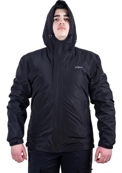 Yağmurluk Ceket - Su Geçirmez - Argeus Storm - Siyah L fiyatları