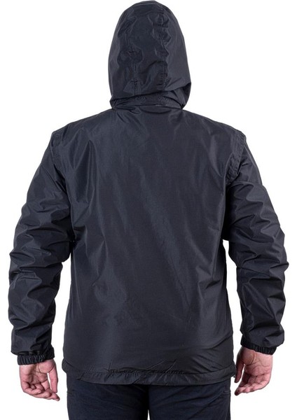 Yağmurluk Ceket - Su Geçirmez - Argeus Storm - Siyah L fırsatları
