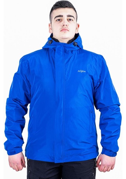 Yağmurluk Ceket - Su Geçirmez - Argeus Storm - Saks Mavi Xl