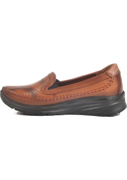 Taba Deri Kadın Casual Ayakkabı fiyatları