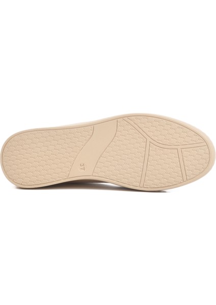 Bej Deri Anatomik Kadın Casual Ayakkabı indirimleri
