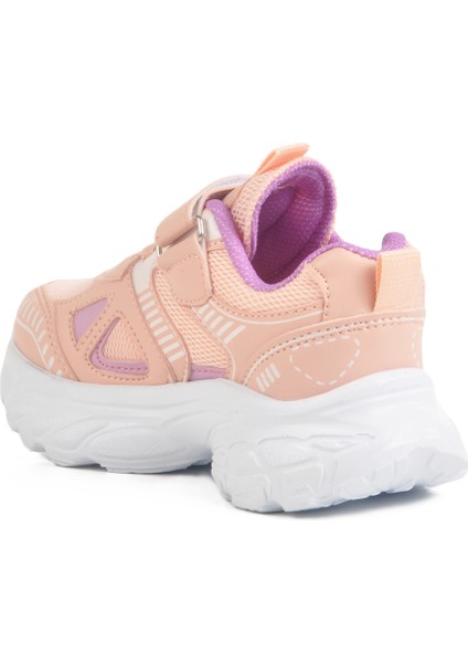 Pudra Cırtlı Fileli Kız Çocuk Spor Ayakkabı fırsatları