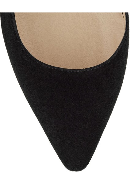 Zarif Süet Topuklu Ayakkabı - 85 mm fırsatları