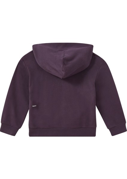 Çocuklar Için Kapüşonlu Koyu Mor Sweatshirt fiyatları