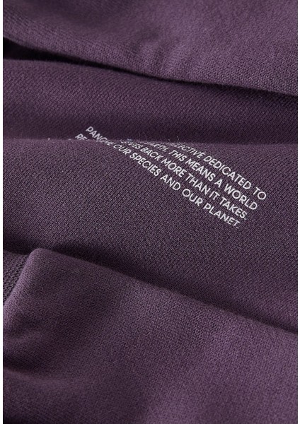 Çocuklar Için Kapüşonlu Koyu Mor Sweatshirt modelleri