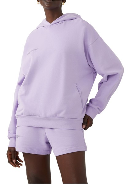 Günlük Lüks 365 Kapüşonlu Sweatshirt - Orkide Moru indirimleri