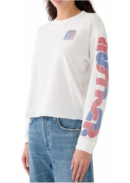 Uzun Kollu Rahat Kesim Sweatshirt indirimleri