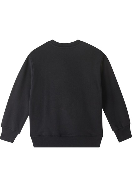 Çocuk Grafik Logolu Pamuklu Sweatshirt