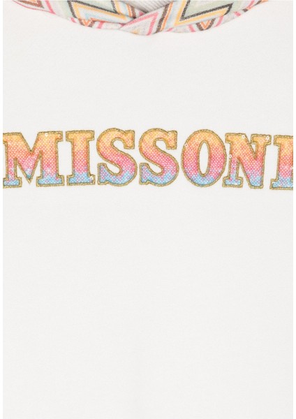 Çocuklar Için Zigzag Desenli Kapüşonlu Sweatshirt modelleri