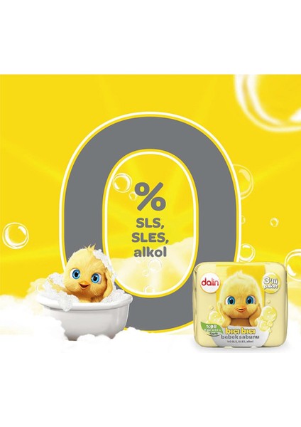 Klasik Katı Bebek Sabun 18 x 75 gr