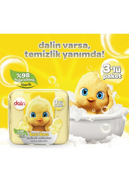 Klasik Katı Bebek Sabun 18 x 75 gr