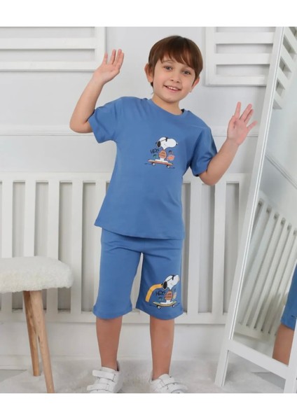 Erkek Çocuk %100 Pamuklu Joe Cool Alt-Üst Takım