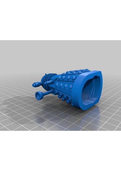 Dalek Yılbaşı Süsü Sadece Plastik Aparattır.