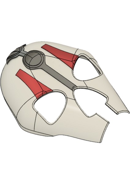 Darth Nihilus Mask P142220 Sadece Plastik Aparattır.