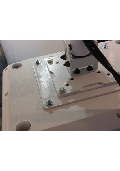 Vankyo V630W Meliconi Için Projektör Adaptörü 400 Ce Tavan Montajı P445833 Sadece Plastik Aparattır.