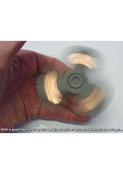 Kampanya Estevia Adjustable Coin Weighted Fidget Spinner Yeni!!!