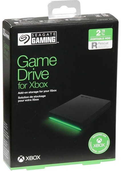 Game Drive Xbox Uyumlu 2tb HDD Harddisk Siyah-E