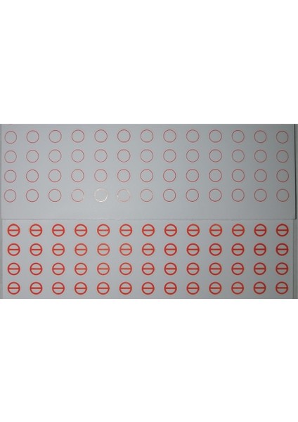 Vida Garanti Etiketi 5 mm 104 Adet