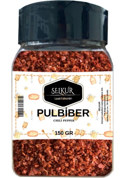 Pul Biber 150gr(İpek Pulbiber)