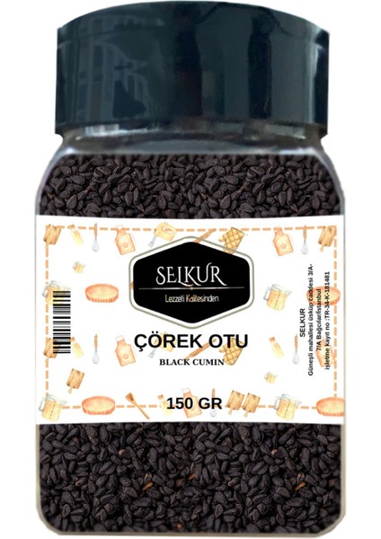Çörek Otu 150GR %100 Saf & Katkısız Kara Tane Siyah Çörek Otu