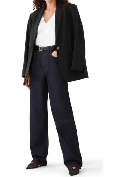 Organik Pamuklu Kısa Kollu Tişört - Beyaz fiyatları