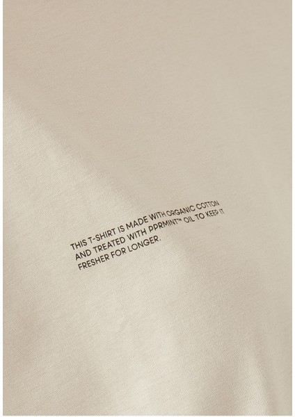 Organik Pamuk T-Shirt - Taş Renk fırsatları