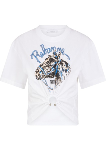 Pamuklu Piercing Tişört