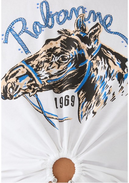 Pamuklu Piercing Tişört fırsatları