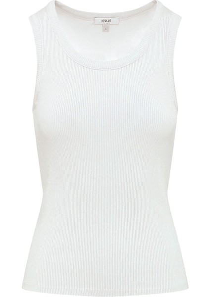 Lüks Pamuklu Beyaz Atlet