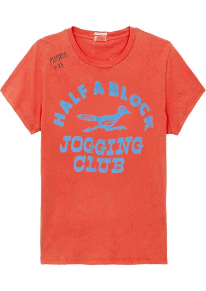 Kadın Rahat Kesim Jogging Tişörtü