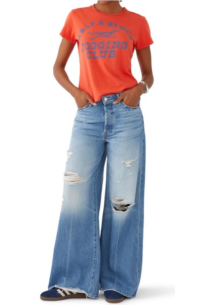 Kadın Rahat Kesim Jogging Tişörtü fiyatları