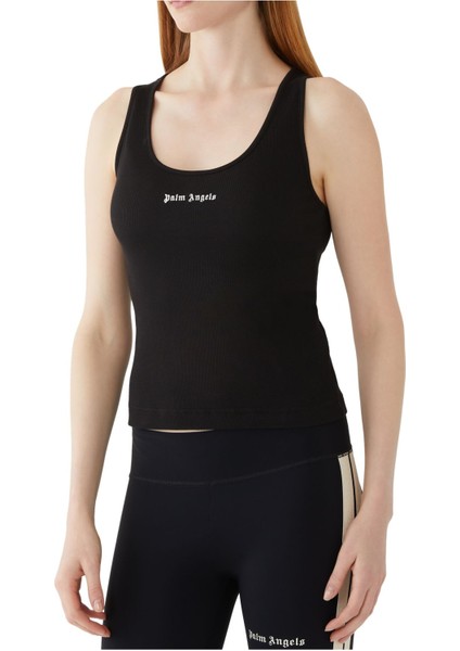 Klasik Logo Rib Tank Top indirimleri