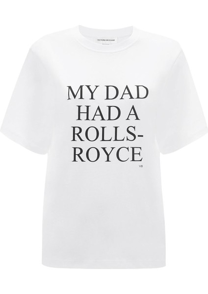 Lüks Tarz: Rolls-Royce Slogan Tişörtü