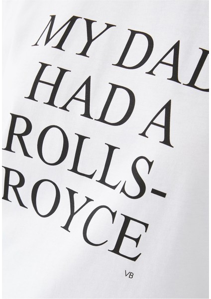 Lüks Tarz: Rolls-Royce Slogan Tişörtü