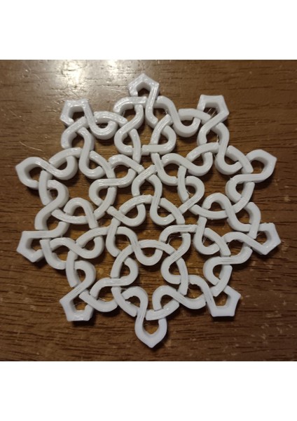 Dekoratif Penrose Karo Örgü P1110175 Sadece Plastik Aparattır.