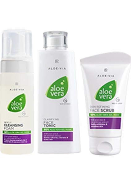 Aloe Vera Cilt Temizleme Seti