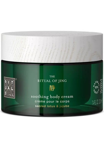 The Ritual Of Jing Vücut Kremi 220 Ml, Lotus ve Jujube Özlü, Zengin ve Nemlendirici Formül