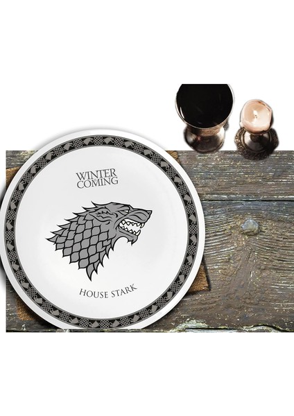 Game Of Thrones - 4'lü Tabak Seti - Evler Amblemleri indirimleri