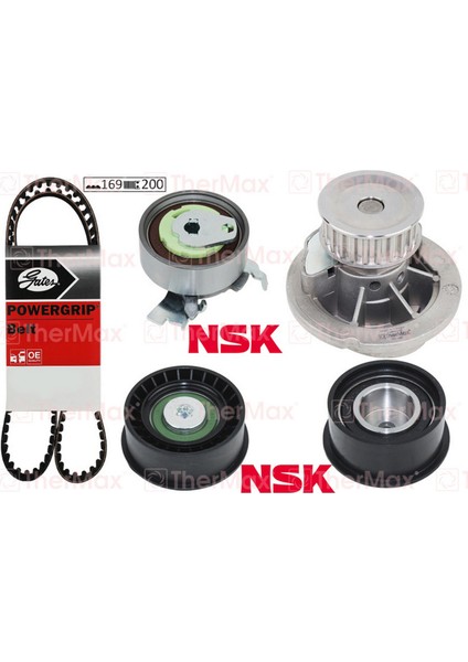 Devirdaimli Eksantrik Gergi Kiti Astra F-Corsa B-Vectra B 1.4i-1.6i-1.8i 16V X14XE-X16XEL-X18XE Gnzrz