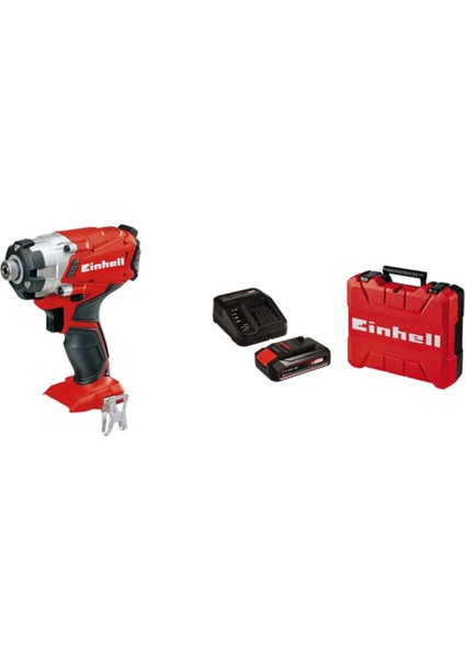 Te-Cı 18/1 Li Darbeli Vidalama + 18V 2,5 Ah Çift Akülü ve Çantalı Set