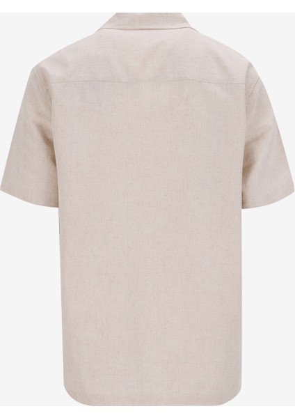 Relaxed Bej Nakışlı Erkek Gömlek M5SM-GML1048 fiyatları