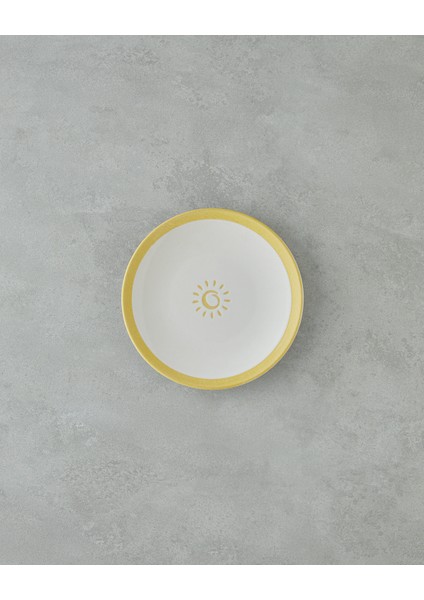 Sunny Seramik Kahvaltı Takımı 26 Parça 6 Kişilik Sarı