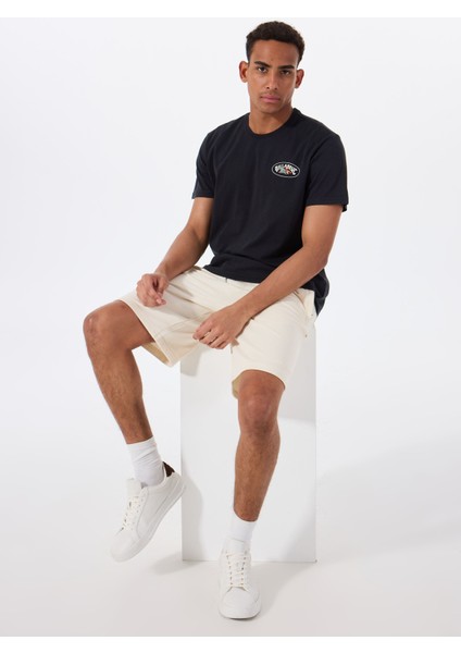 Orbıt Arch Premıum Ss 24A351502 Siyah Bisiklet Yaka Regular Fit Düz Erkek T-Shirt