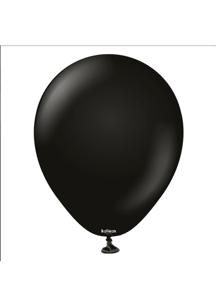 Pastel Balon Siyah 100 Adet