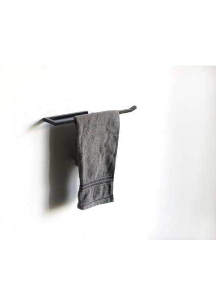Metal Havluluk Metal Banyo Aksesuarları Havlu Standı 1 Adet Siyah fiyatları
