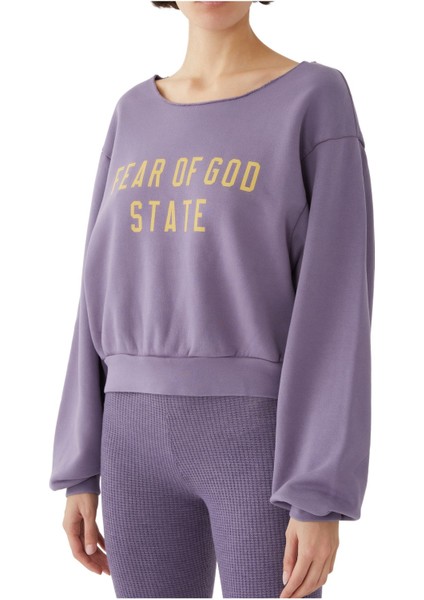 Kadın Kısa Kesim Kalın Polar Sweatshirt indirimleri